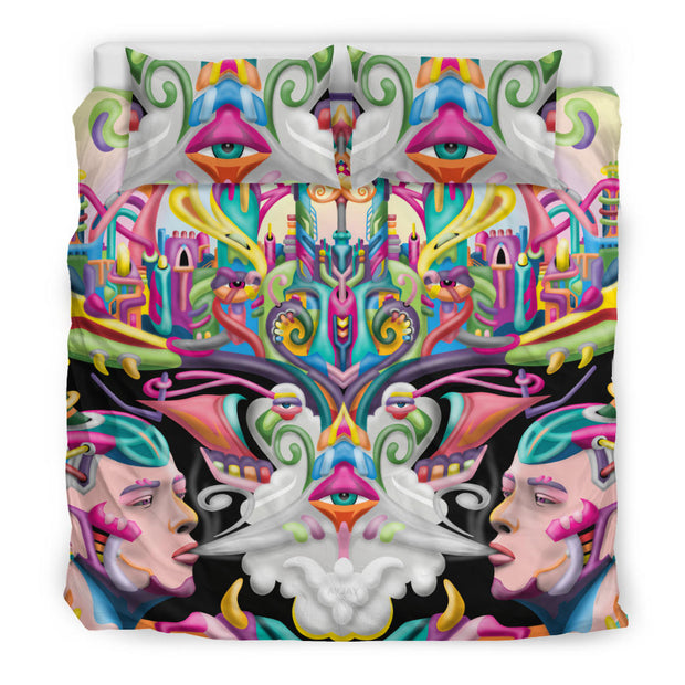 Psychedelic DMT art Bedding Sets by Ayjay