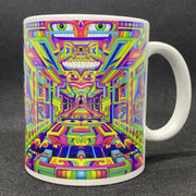 DMT Art Coffee Mug by Ayjay