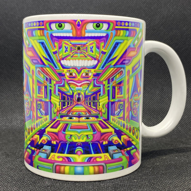 DMT Art Coffee Mug by Ayjay