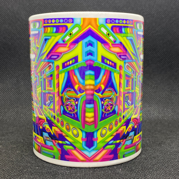 Psychedelic DMT Art Coffee Mug Ayjay
