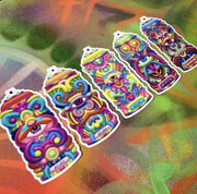 Galacticans - Psychedelic Sticker Pack - Ayjay Art 