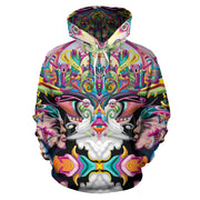 Psychedelic DMT art Hoodie by Ayjay